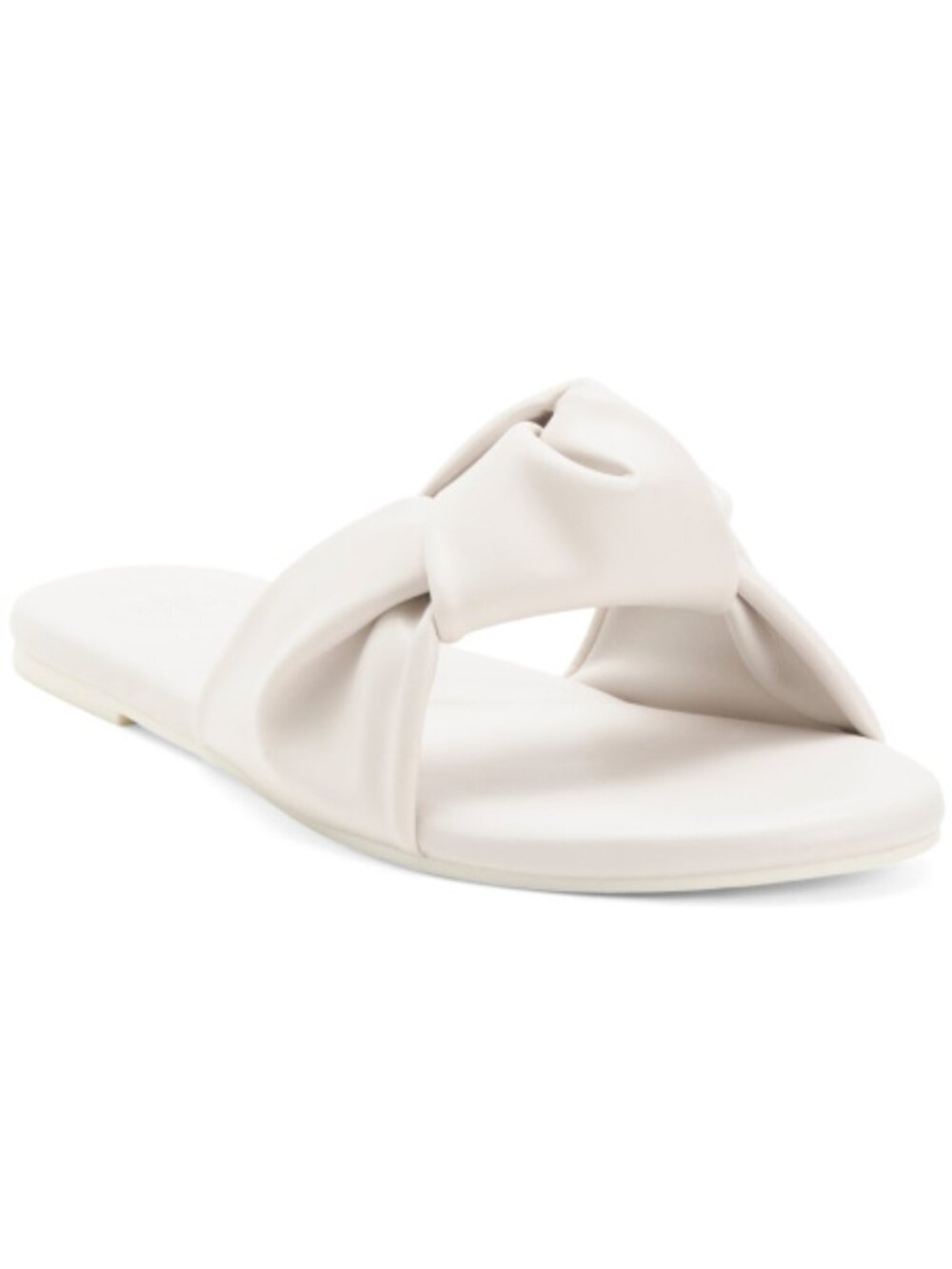 NEW SOLEI SEA Women's Nottie Slide Sandal in Icicle (Off White) NWT